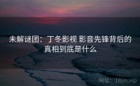 未解谜团：丁冬影视 影音先锋背后的真相到底是什么