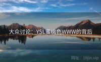 大众讨论：YSL蜜桃色WWW的背后
