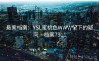 悬案档案：YSL蜜桃色WWW留下的疑问 · 档案7911