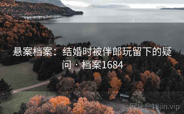 悬案档案：结婚时被伴郎玩留下的疑问 · 档案1684