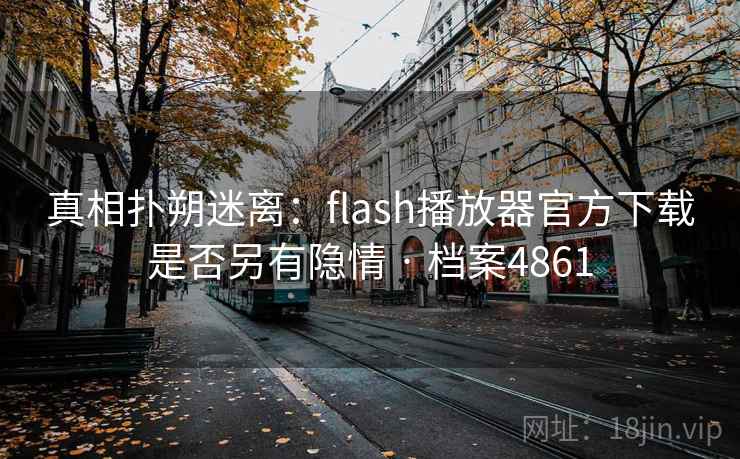 真相扑朔迷离：flash播放器官方下载是否另有隐情 · 档案4861