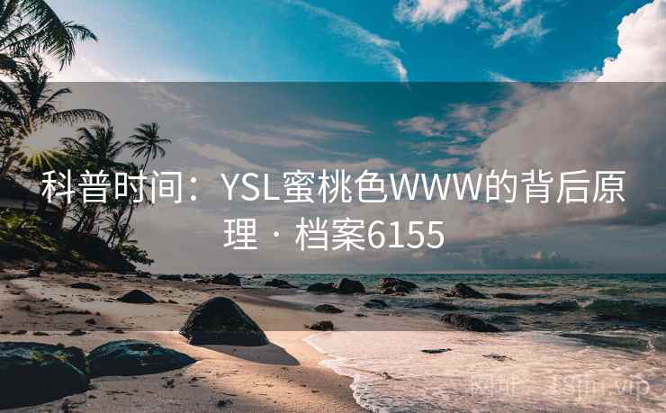 科普时间：YSL蜜桃色WWW的背后原理 · 档案6155
