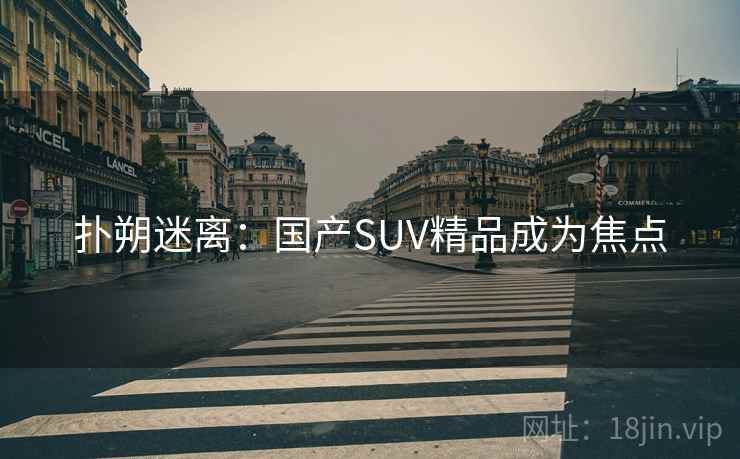 扑朔迷离:国产SUV精品成为焦点 扑朔迷离:国产SUV精品成为焦点